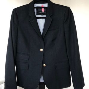 JCrew black wool blazer